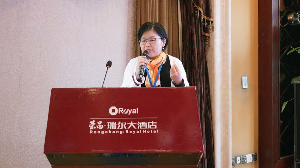 青年学者做报告